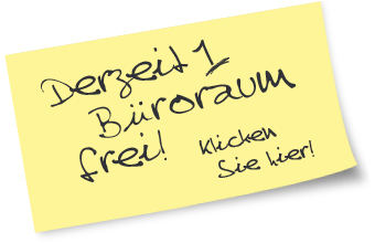 Derzeit 1 B&uuml;roraum frei!